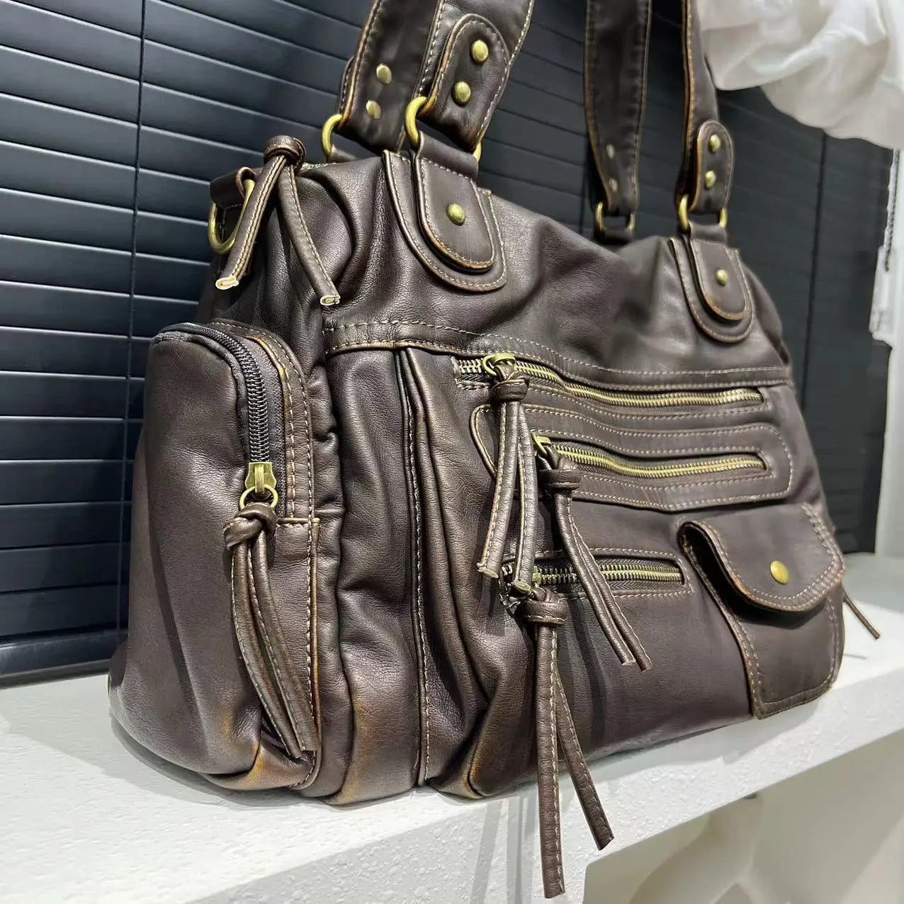 Inès - Sac à main pour les cours vintage