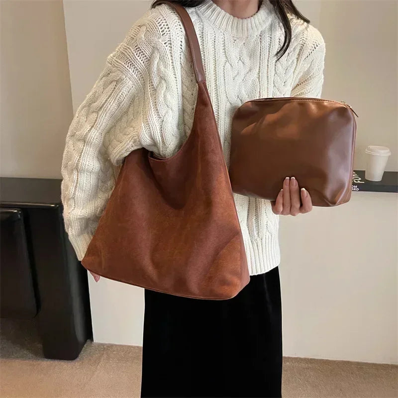 Yaëlle - Sac de cours en daim