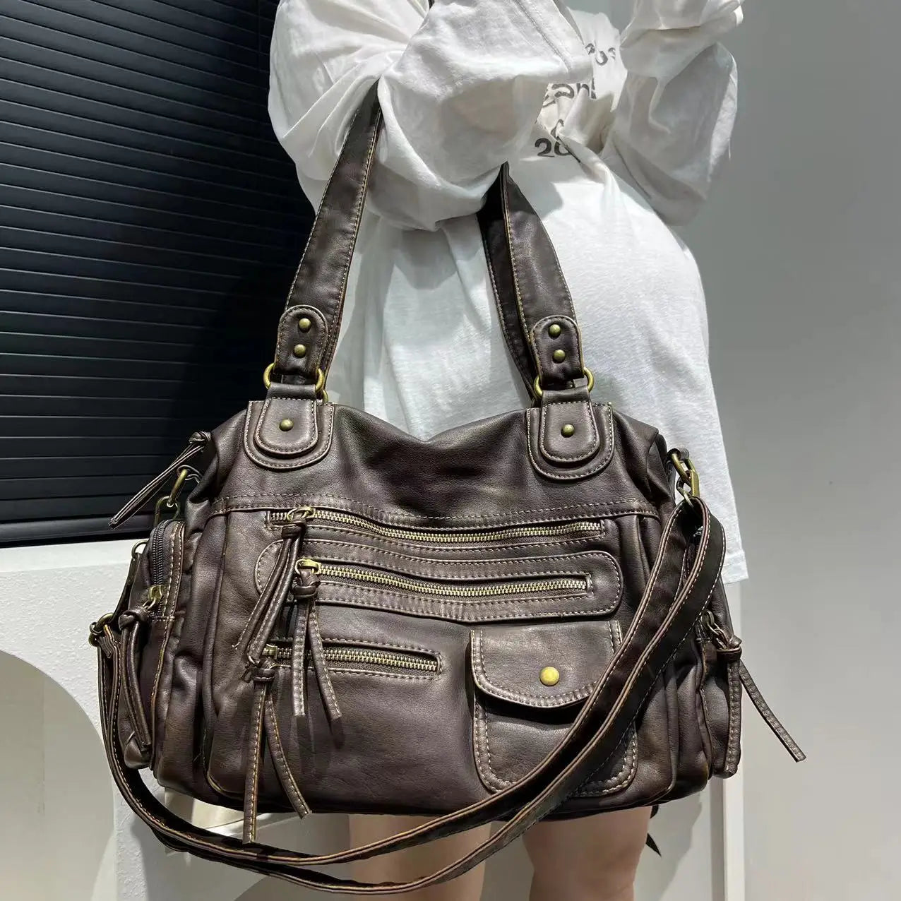 Inès - Sac à main pour les cours vintage