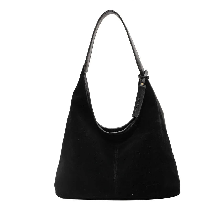 Louise - Sac à main en daim