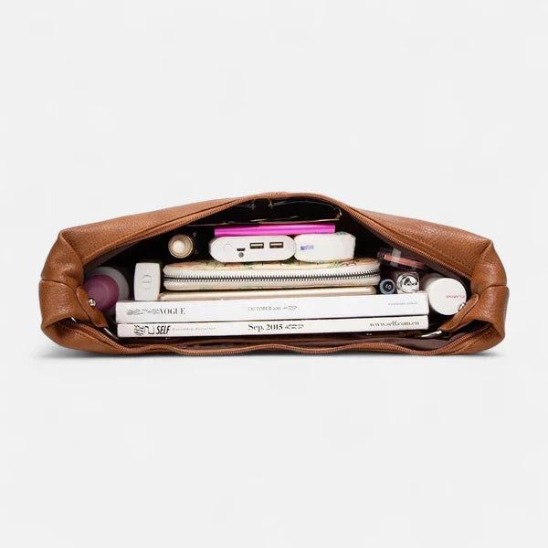 Abigaëlle - Sac hobo cuir souple