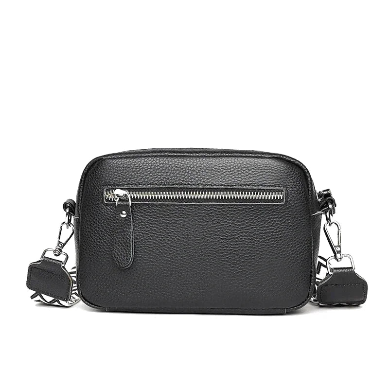 Petit sac bandoulière en cuir essentiel - Prisca