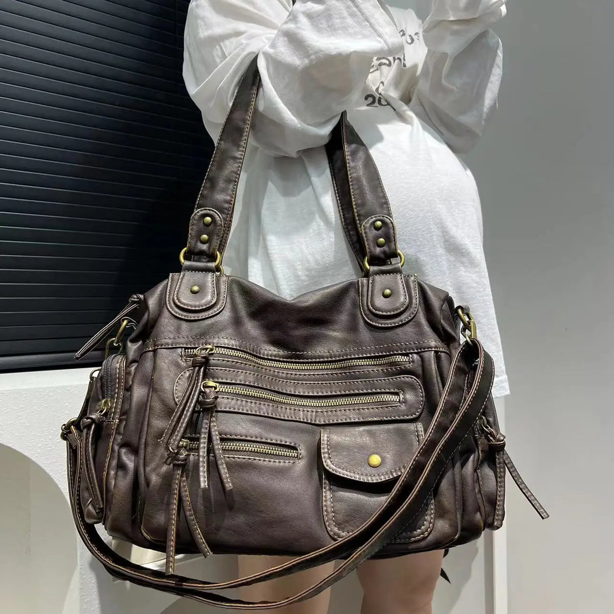 Inès - Sac à main pour les cours vintage