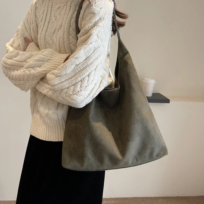 Yaëlle - Sac de cours en daim