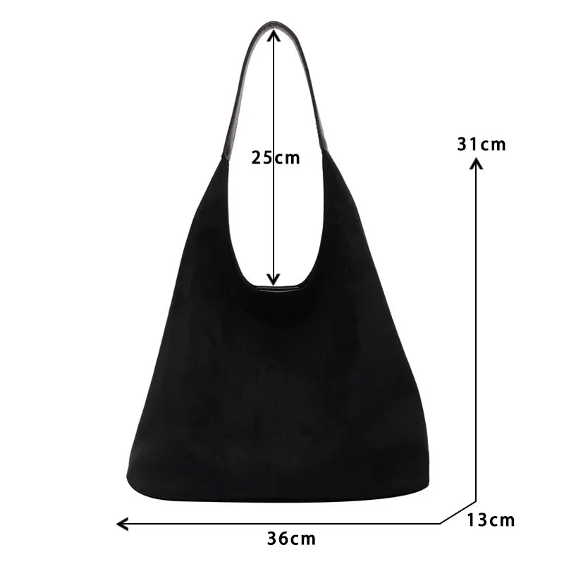 Yaëlle - Sac de cours en daim