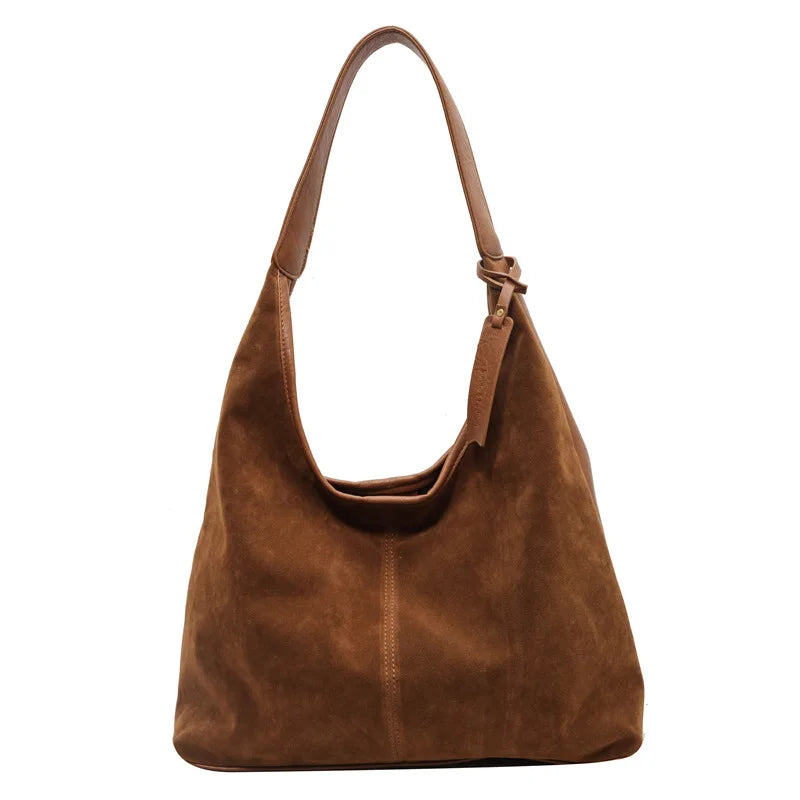 Louise - Sac à main en daim