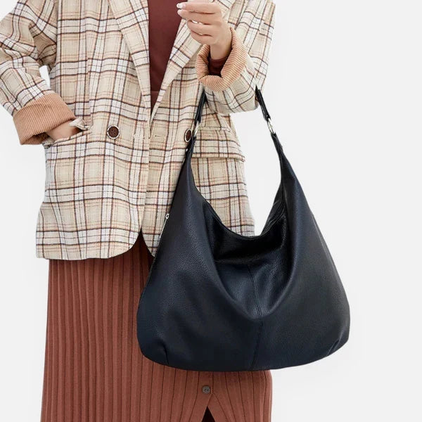 Abigaëlle - Sac hobo cuir souple