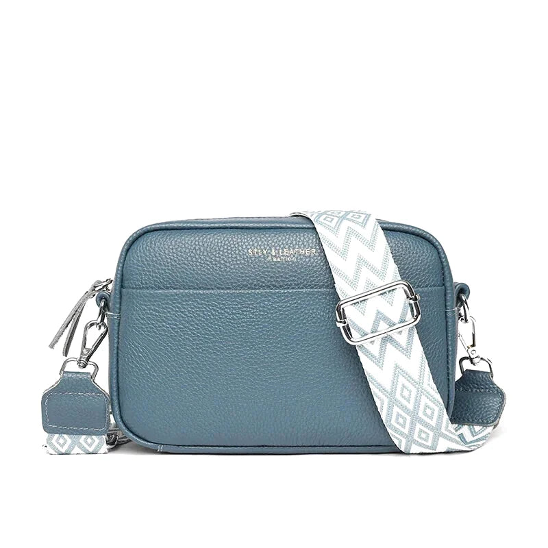 Petit sac bandoulière en cuir essentiel - Prisca